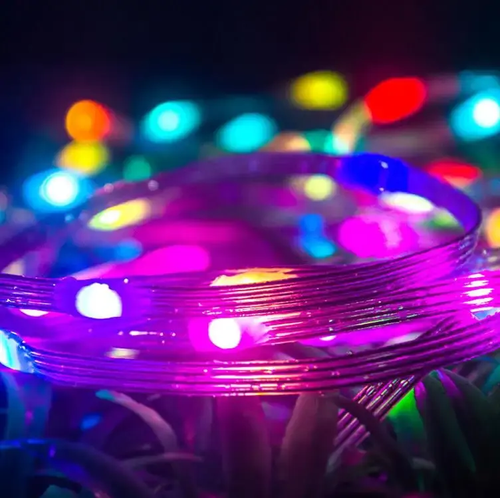 Solar string lights  10 meters  Outdoor waterproof LED flexible light strips  Suitable for outdoor use