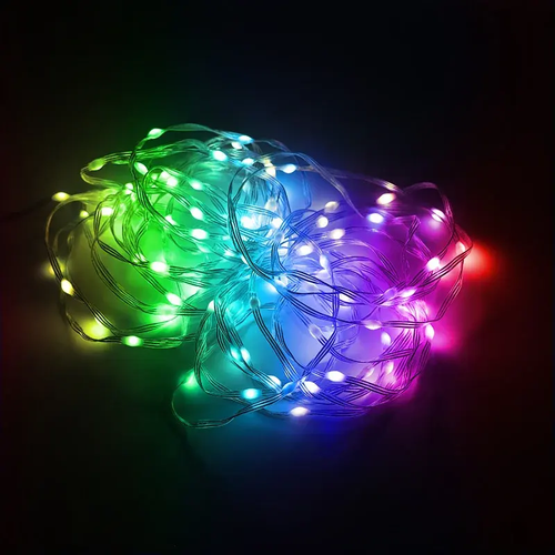 Solar string lights  10 meters  Outdoor waterproof LED flexible light strips  Suitable for outdoor use