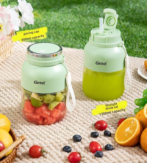 2025 New Multifunctional  Juicer Cup Large Capacity Wireless USB Power Source for Household Outdoor Personal Portable Use