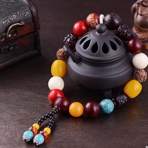 🔥🔥🔥Car gear bead pendant gear shift handle Buddhist bead pendant, good luck charm, vehicle decoration, Buddhist bead for car, interior decoration item in car.