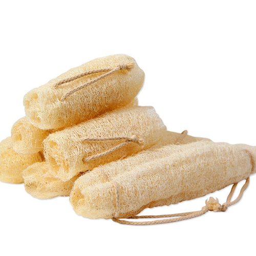 Organic Loofah Sponge for Bathing Spa Exfoliating Scrubber Natural Luffa Body Wash Sponge Body Massage and Care