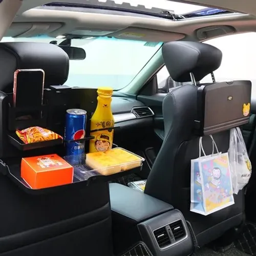 Multifunctional Car Back Seat Folding Tray