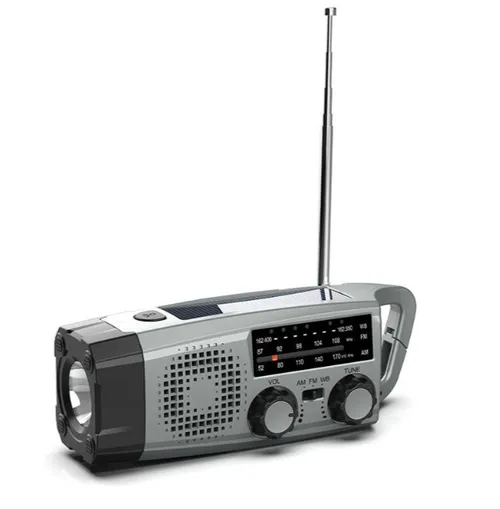 Multi-band solar radio New emergency radio USB interface