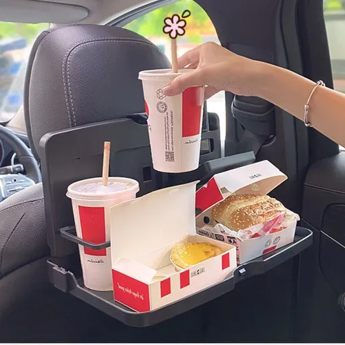 🔥 Multi-functional Car Rear Seat Folding Tray 🔥