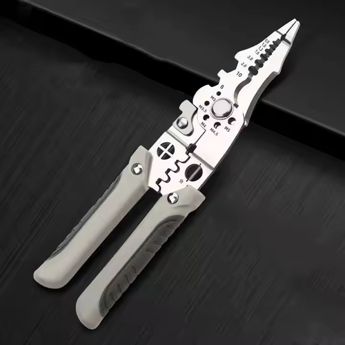 💥Multifunctional Folding Wire Stripper-Professional Electrician Tool A multi-functional electrician's pliers that every household must have prepared.