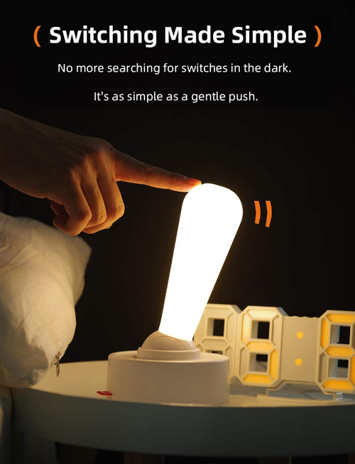 Lever Light Shake Toggle Lamp Novelty Design Fun Night Light Rechargeable Cute LED Wall Lights Cool Lamps