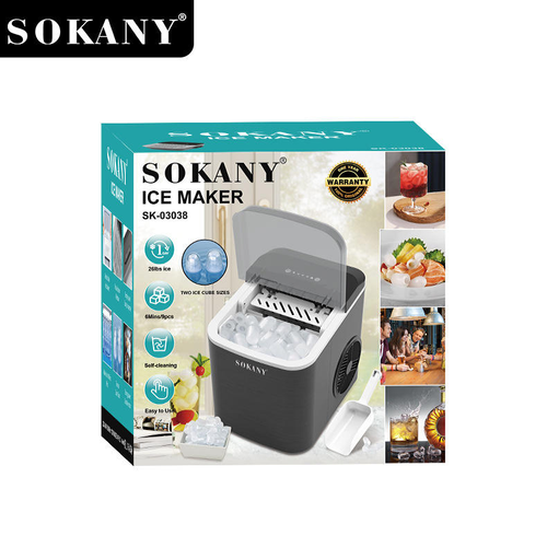 Household Small Ice Cube Maker, Quick Ice-making Machine