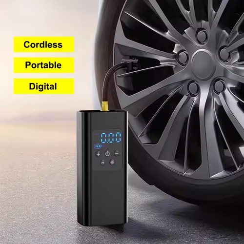 Portable mini handheld electric bicycle tire inflator Bicycle inflator 150 pounds per square inch For tire inflation