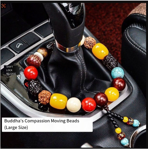 🔥🔥🔥Car gear bead pendant gear shift handle Buddhist bead pendant, good luck charm, vehicle decoration, Buddhist bead for car, interior decoration item in car.