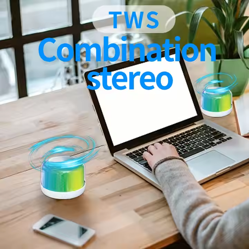Clear out the stock! The last 10 wireless Bluetooth speakers - stylish music speakers with adjustable brightness, warm white light, and support for RGB color transformation. Hurry, they'll be gone soon!