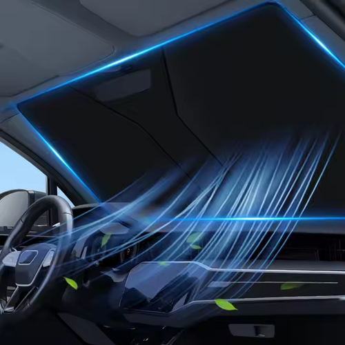 🔥🔥🔥Car Front Window Sunshade Cover Sun Shade Windshield Visor Windscreen Folding Auto UV Protection Curtain Styling Accessories
