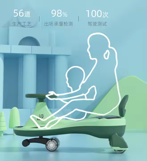New Design Kid Swing Car Sleek Innovative Design Baby Walking Car Swing Lovely Kids Twist Wiggle Car