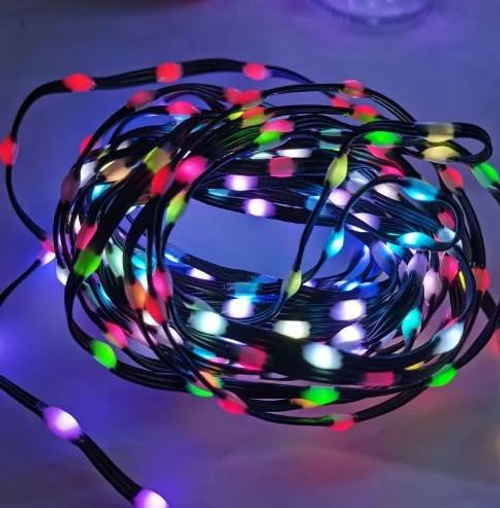 Solar string lights  10 meters  Outdoor waterproof LED flexible light strips  Suitable for outdoor use