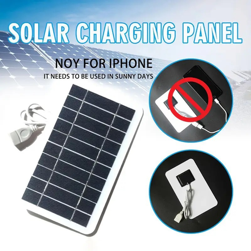2W 5V Solar Charging Panel Solar Outdoor Mobile Phone Portable Solar Panel Charger