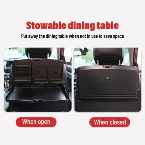 🔥 Multi-functional Car Rear Seat Folding Tray 🔥