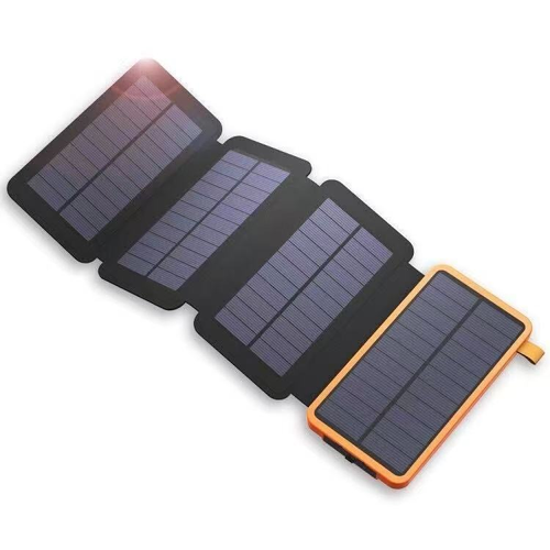2025 Hot Sale Outdoor Solar Power Banks Portable Battery Charger Supply 20000mah Phone Quantity Led