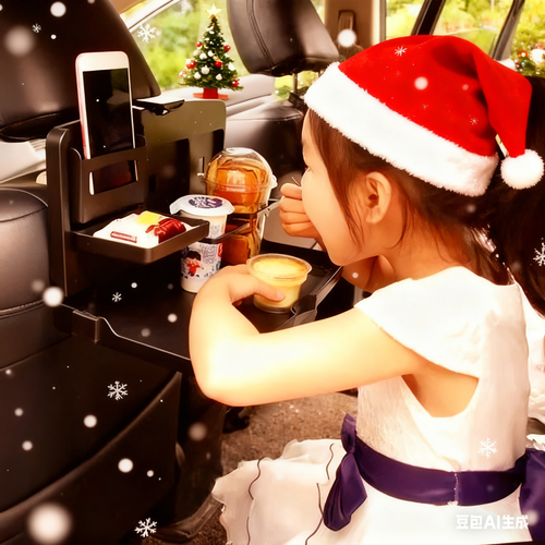 Warning🔥 Warning🔥Warning🔥Christmas big sale🔥 Multi-functional car rear seat folding tray🔥buy one get one free🔥you can get two for the price of one!!!