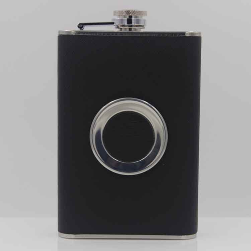 8oz Stainless Steel Hip Flask with Built-in Collapsible Shot Glass and Funnel ,🔥Come and buy one for your good buddy🔥!