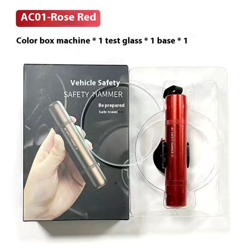 High Quality 2 in 1 Car Safety Emergency Tool Kit ABS Aluminum Alloy Window Glass Breaker and Seat Belt Safety Knife