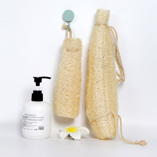 Organic Loofah Sponge for Bathing Spa Exfoliating Scrubber Natural Luffa Body Wash Sponge Body Massage and Care