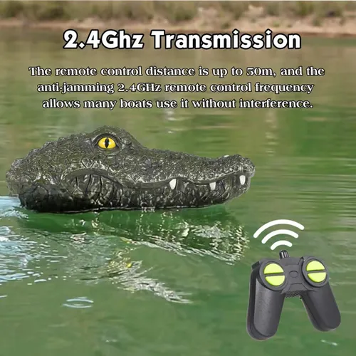 🎁- RC Boat Simulation Crocodile Head