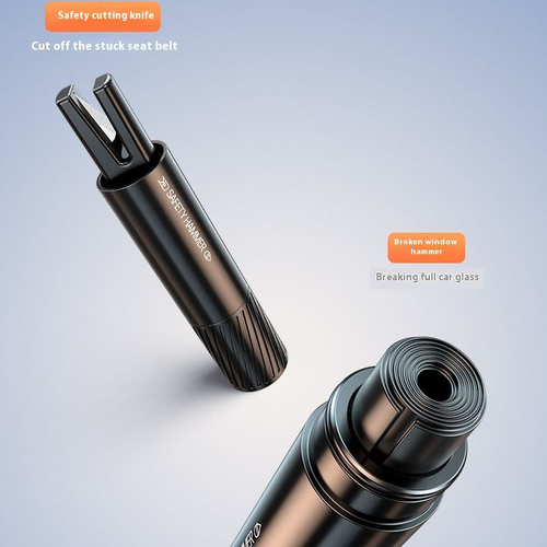 High Quality 2 in 1 Car Safety Emergency Tool Kit ABS Aluminum Alloy Window Glass Breaker and Seat Belt Safety Knife