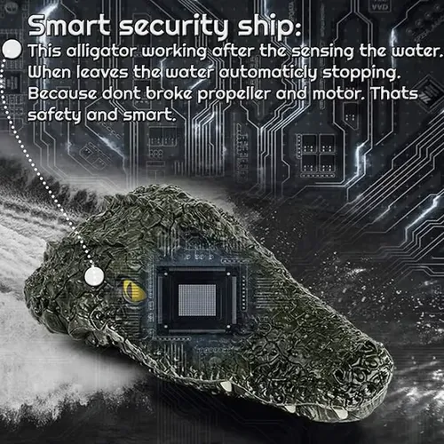🎁- RC Boat Simulation Crocodile Head