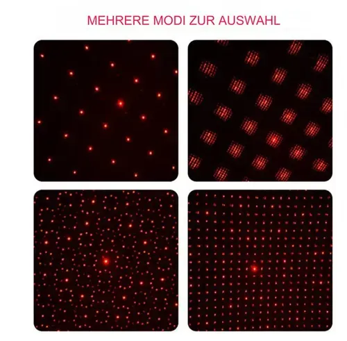 Car Interior Roof LED Star Light USB Atmosphere Starry Sky Night Projector Lamp
