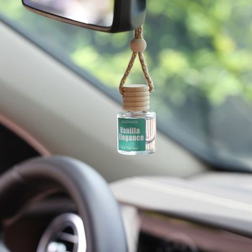 Car aromatherapy multi-scent glass bottle pendant Aromatherapy essential oil car interior decoration