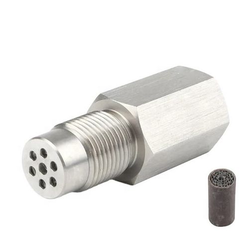 Suitable for all car models universal mini oxygen sensor stainless steel quality metal catalyst exhaust car mini catalytic converter