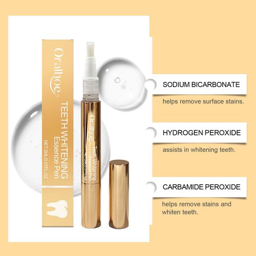 ORALHOE tooth essence pen cleans stains and brightens teeth oral care portable oral care pen