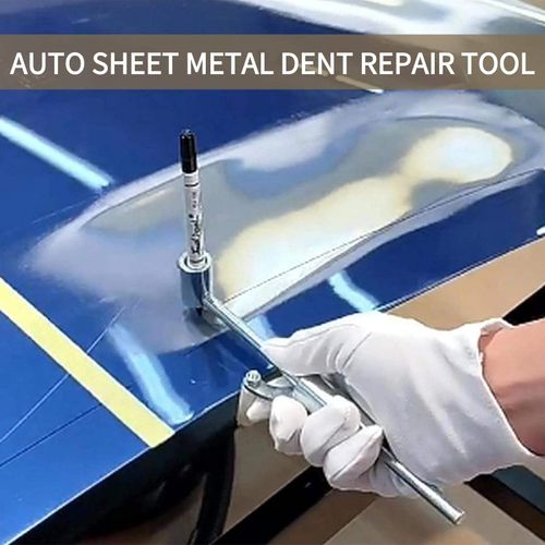 Car sheet metal parallel scribing metal dent repair tool scribing tool O-20cm adjustable portable and durable