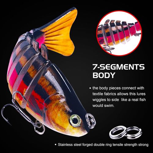 Luya colorful realistic wiggler top water drag bait fish artificial swimming bait