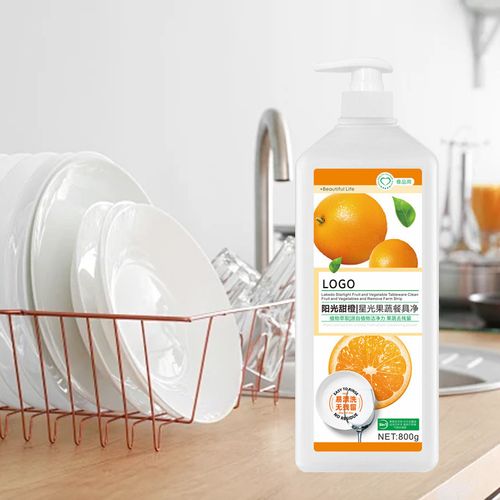 Natural fruit and vegetable dishwashing liquid mild formula tableware pesticide residue high quality vegetable detergent kitchen cleaner