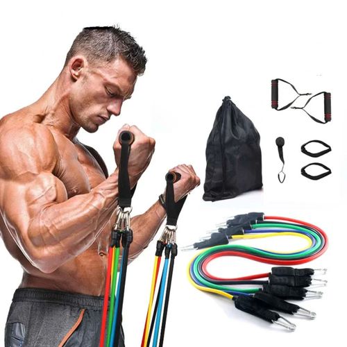 Home resistance pull rope, back strength training, chest muscle hand and leg muscle training equipment, suitable for fitness men and women