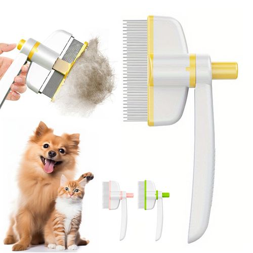 Professional New Floating Hair Removal Needle Combs for Sustainable Pet Grooming Cleaning Tool