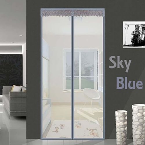 Modern Fiberglass Magnetic Soft Screen Door