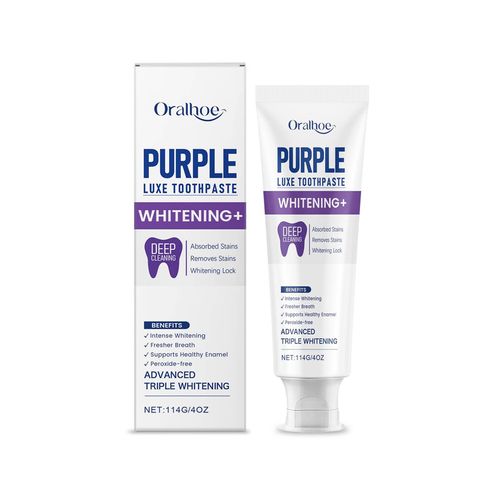 Adult Daily Gentle Care Purple Toothpaste Sensitivity Relief Toothpaste