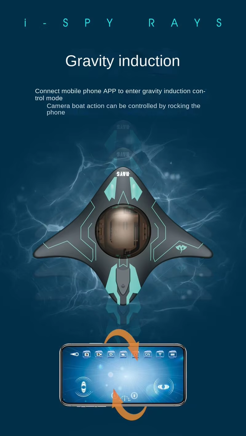 Wireless controlled photography boat