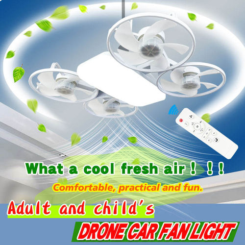 Popular multi-functional 2-in-1 fan light（Cash on delivery supported）