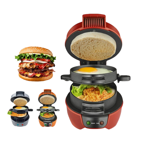 Multifunctional Smart Hamburger Machine（Cash on delivery supported）