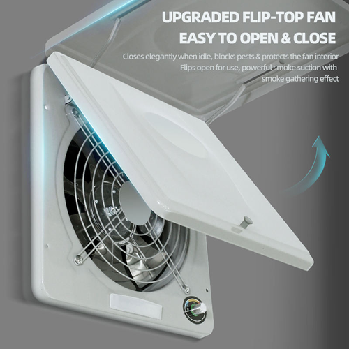 Kitchen electric silent exhaust fan