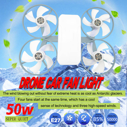 Popular multi-functional 2-in-1 fan light（Cash on delivery supported）
