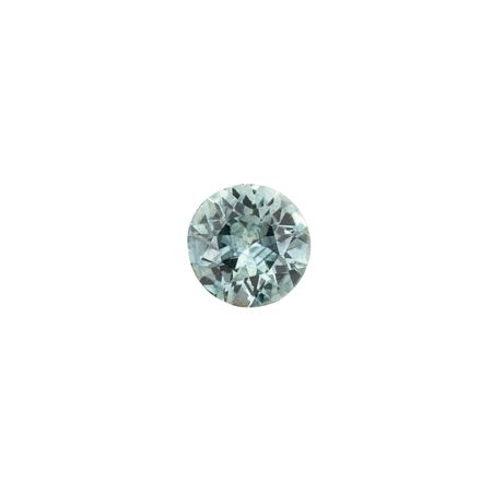 1.12ct Round Cut Light Blue Montana Sapphire SR342