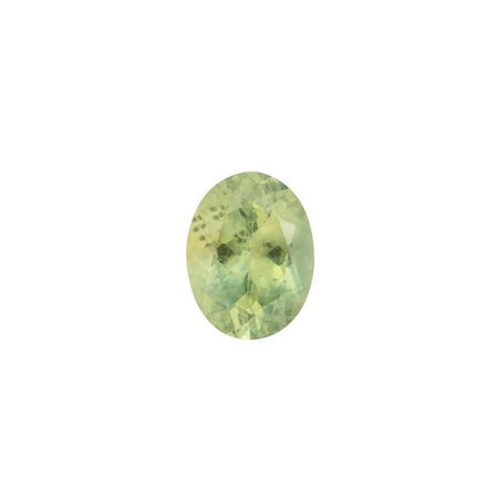 1.83ct オーバルカット パルティグリーンイエローサファイア モンタナ産 SO434