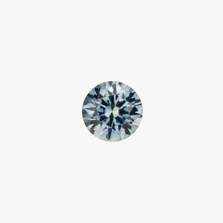 1.38ct Round Cut Light Blue Montana Sapphire SR364