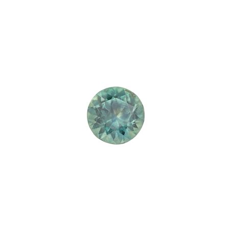 1.06ct Round Cut Blue Green Montana Sapphire SR373