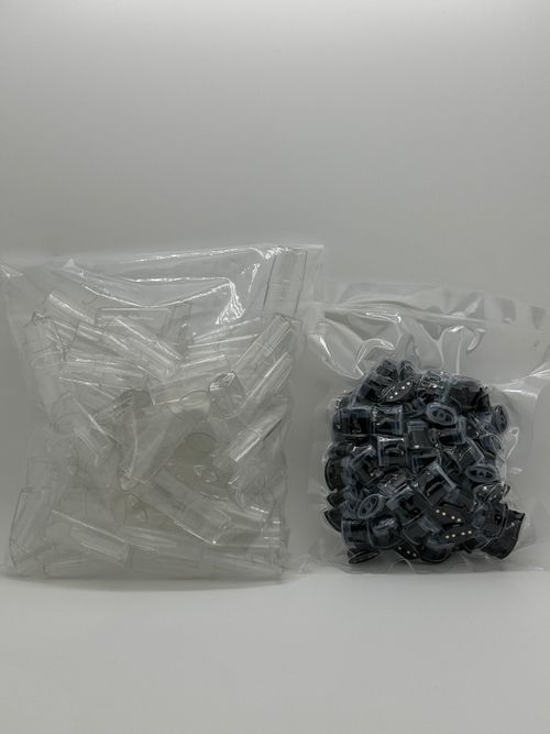 上下分離式空煙彈 最新灰色霧化陶瓷芯 大煙霧爆發足 不漏油不吃油 100入組