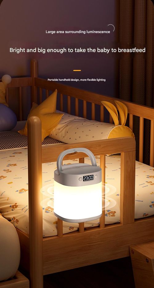 Remote Control Clock Night Light - Premium Ambient Rechargeable Lamp with Digital Display | Touch-Activated & Remote-Controlled Sleep-Friendly Eye-Caring Bedside Lamp for Bedroom