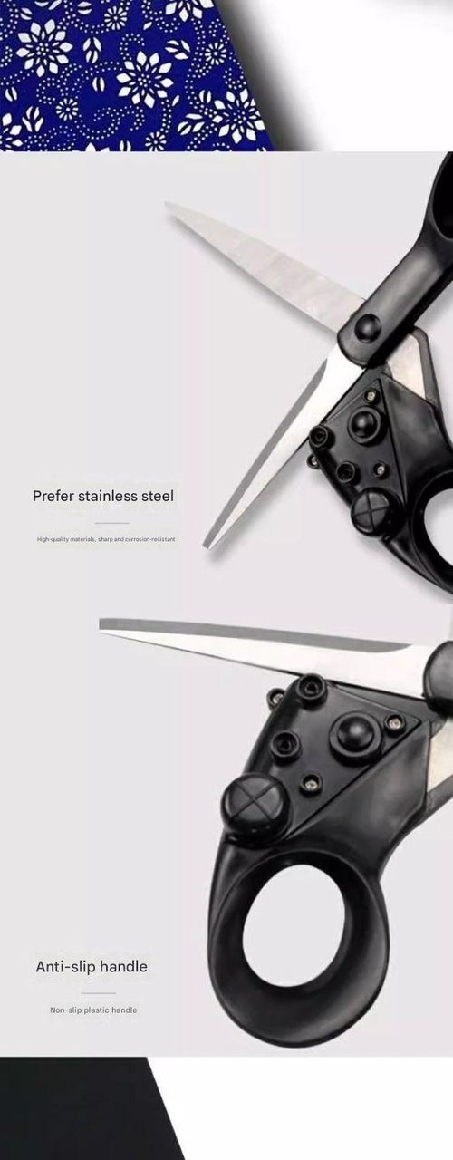 Infrared-Guided Laser Scissors - Precision Cutting Shears for Tailoring, Paper & Kitchen Use | Multi-Purpose Daily Essentials with Infrared Alignment